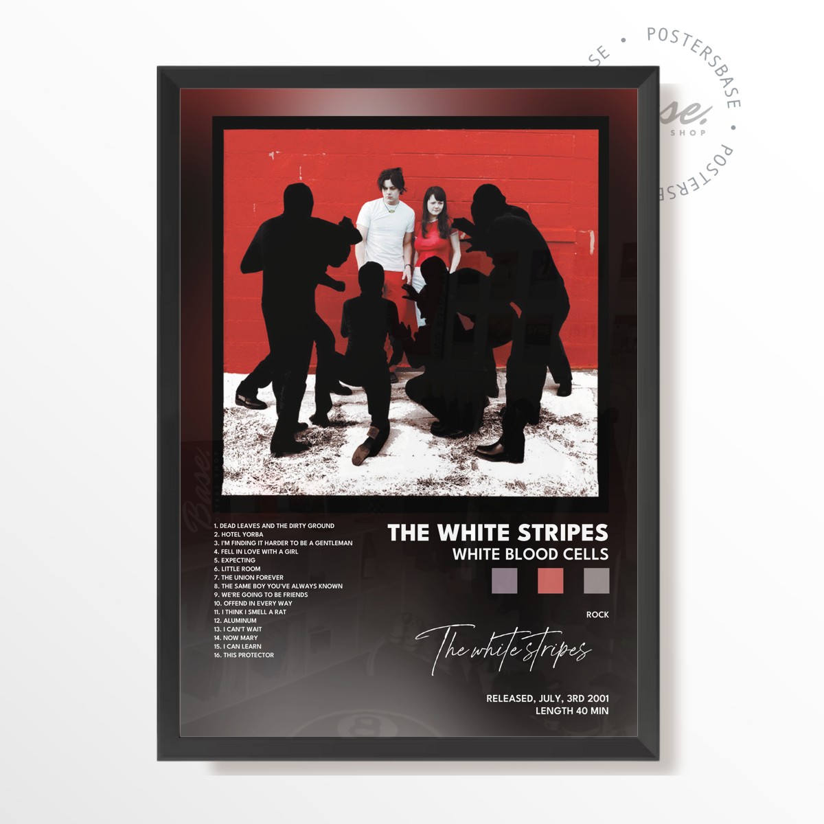 the white stripes White Blood Cells poster