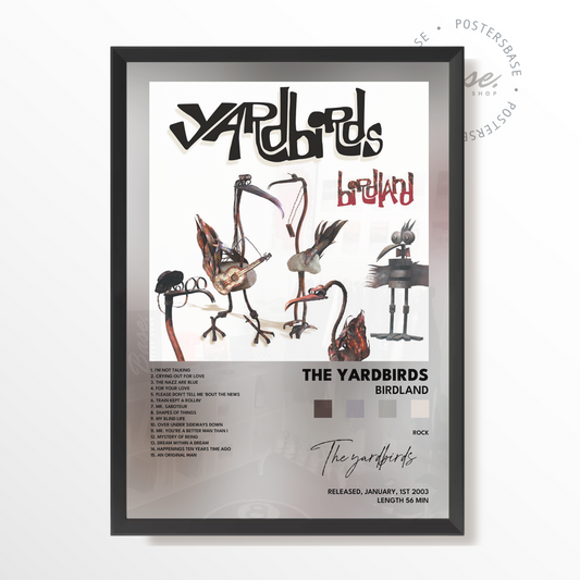 the yardbirds Birdland poster