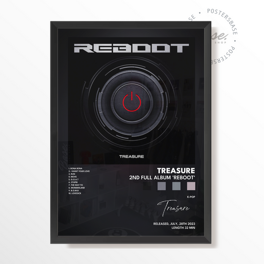 treasure 2ND FULL ALBUM REBOOT