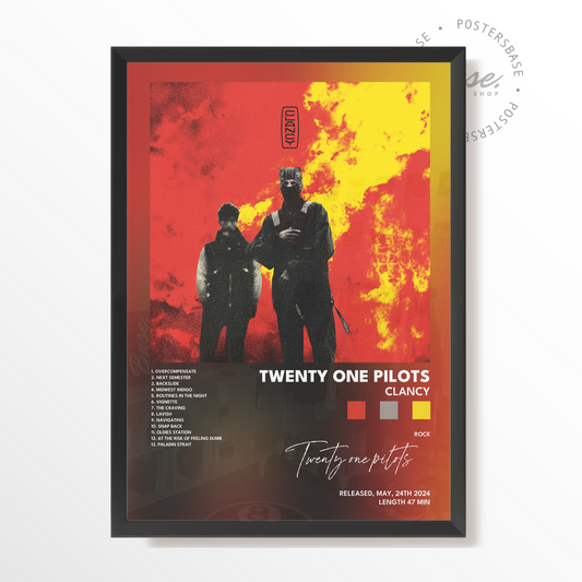 twenty one pilots Clancy poster