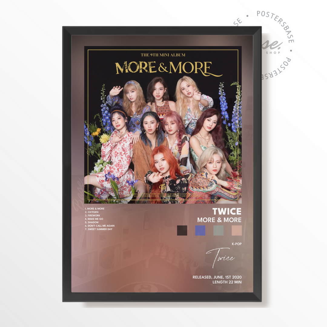 K-POP Posters of twice MORE MORE – from 11.95€ | Free Shipping