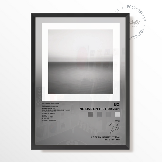 u2 No Line On The Horizon poster