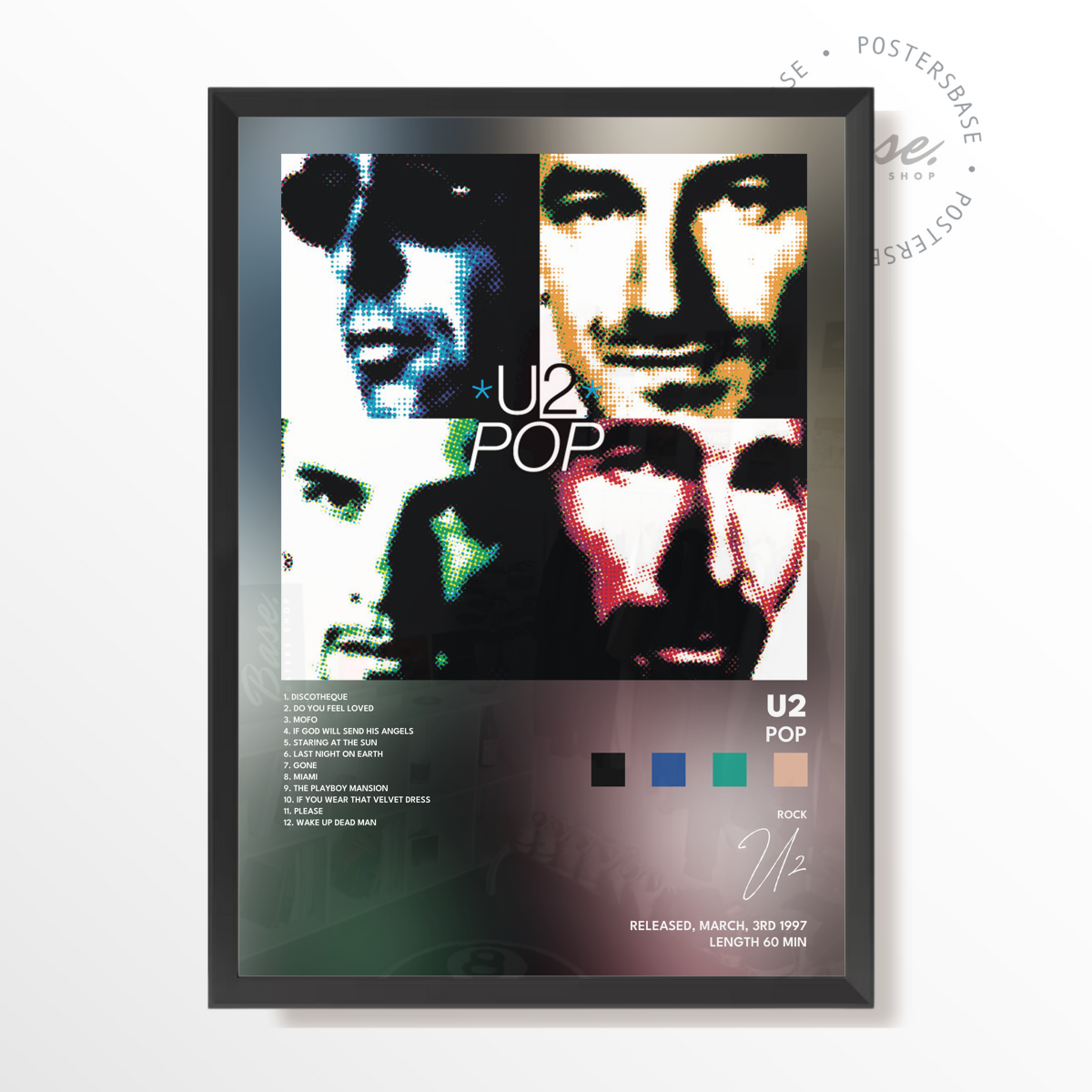 u2 Pop poster