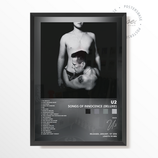 u2 Songs Of Innocence Deluxe poster