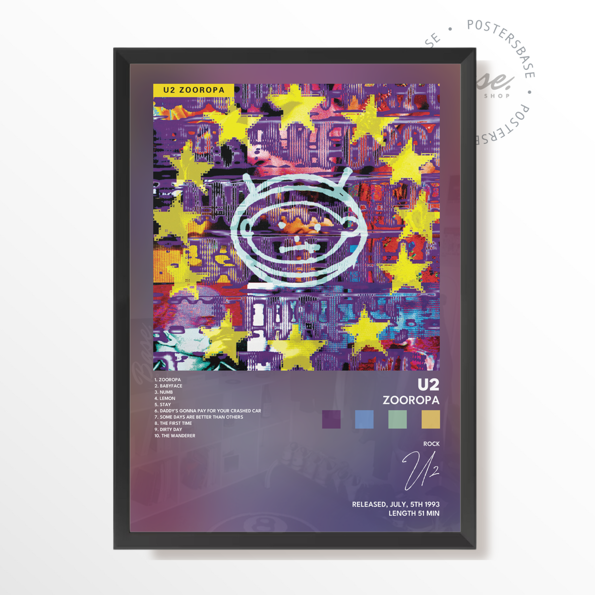 u2 Zooropa poster