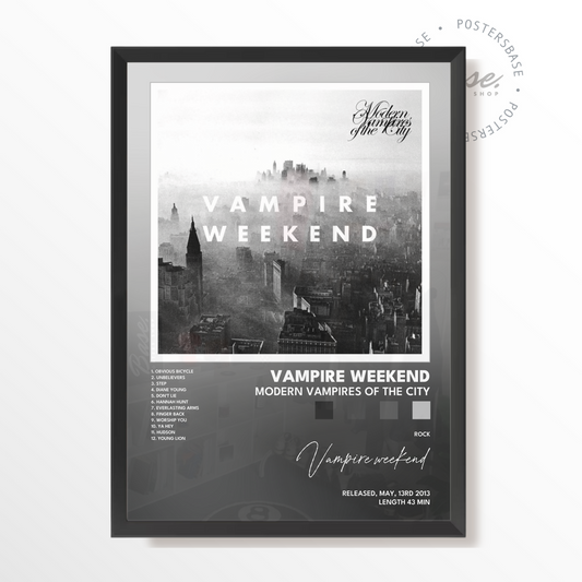 vampire weekend Modern Vampires of the City poster