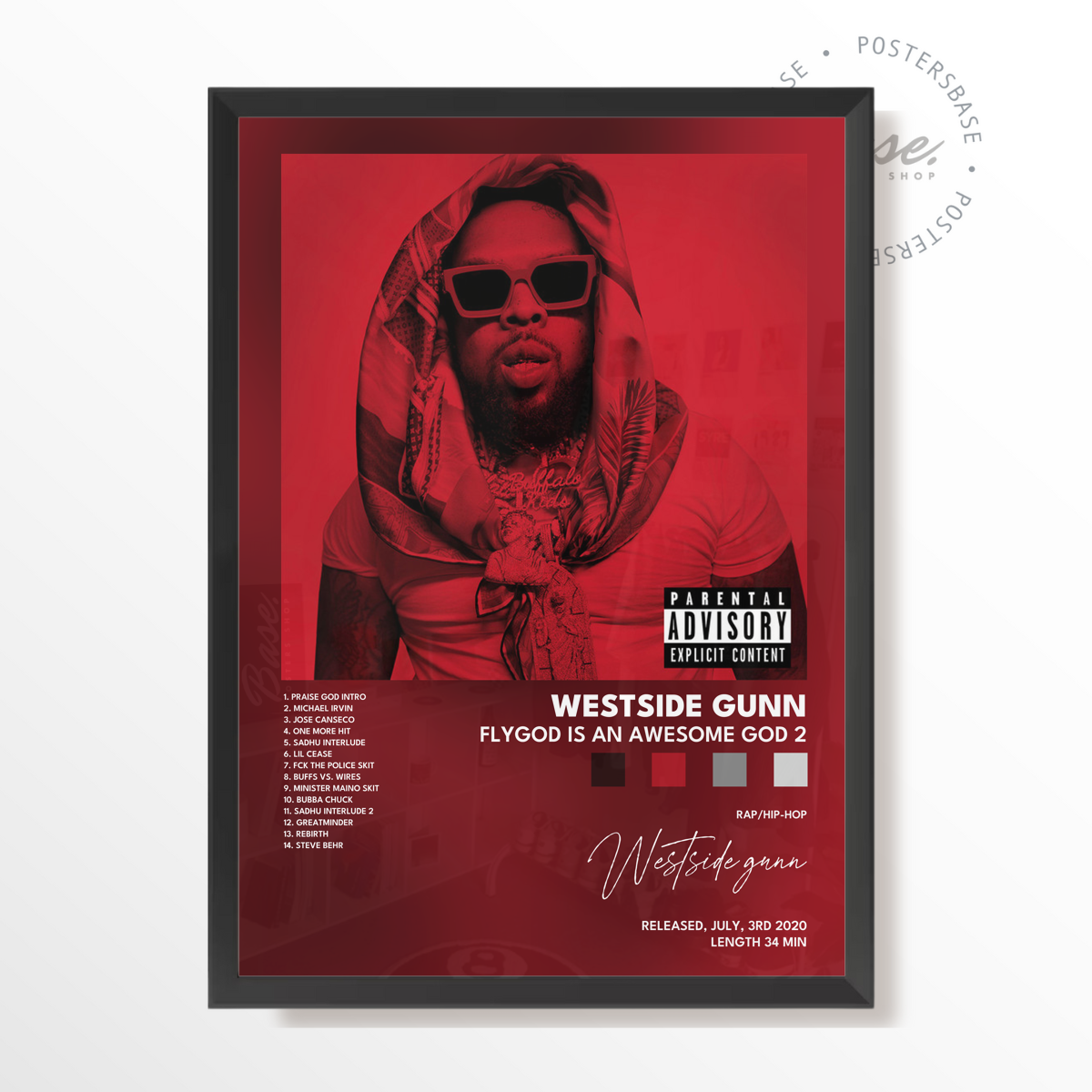 westside gunn Flygod Is An Awesome God 2 poster