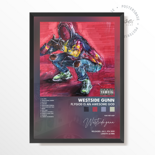 westside gunn Flygod Is An Awesome God poster