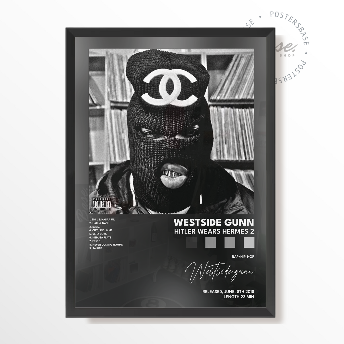 westside gunn Hitler Wears Hermes 2 poster