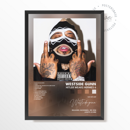 westside gunn Hitler Wears Hermes 6 poster