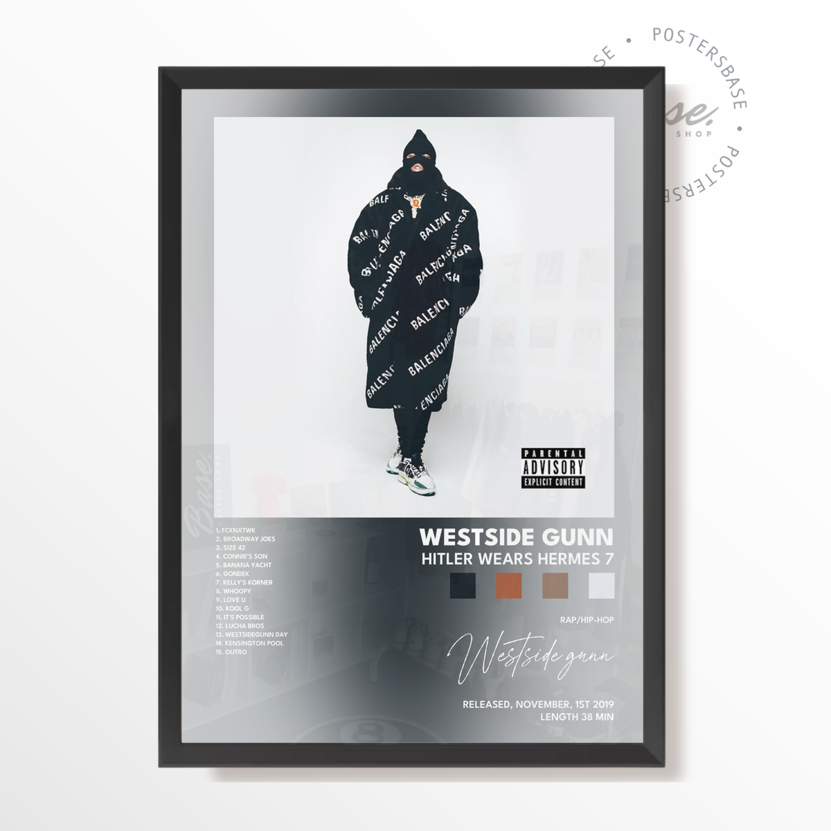 westside gunn Hitler Wears Hermes 7 poster