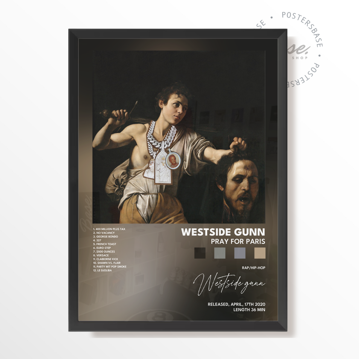 westside gunn Pray for Paris poster