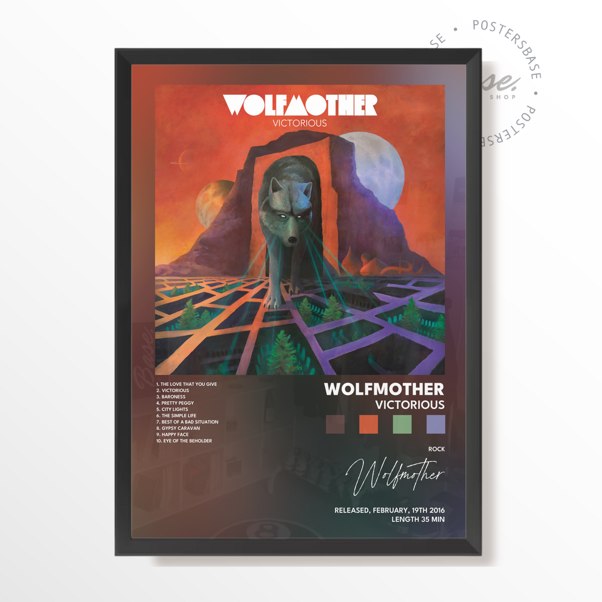 wolfmother Victorious poster