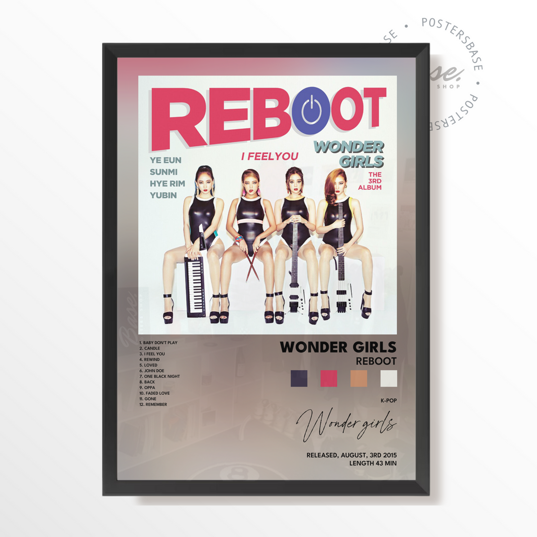 K-POP Posters of wonder girls REBOOT – from 11.95€ | Free Shipping