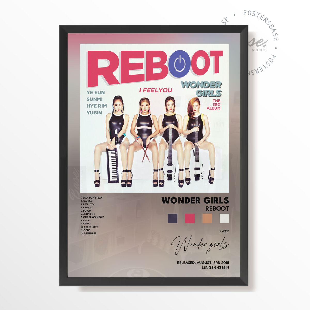 K-POP Posters of wonder girls REBOOT – from 11.95€ | Free Shipping