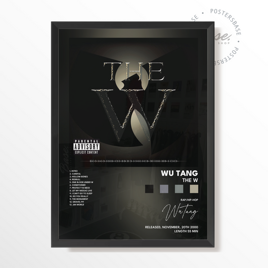 wu tang The W poster