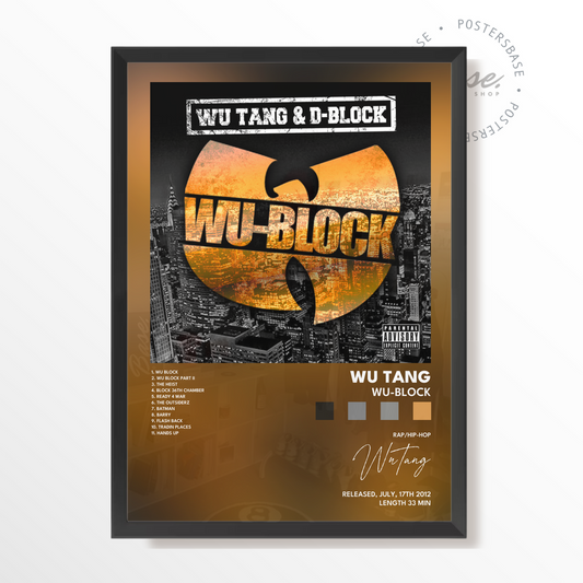 wu tang Wu Block poster