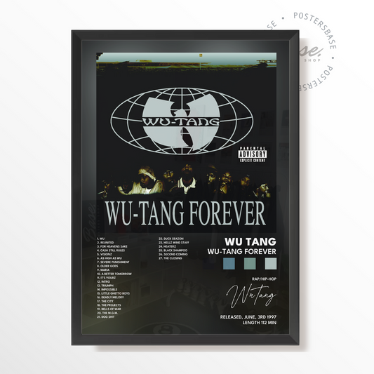 wu tang Wu Tang Forever poster