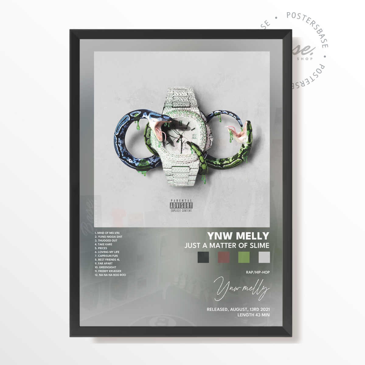 ynw melly Just A Matter of Slime poster