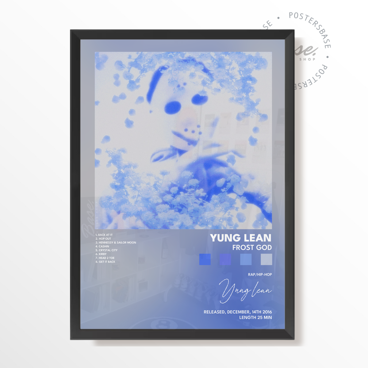 yung lean Frost God poster