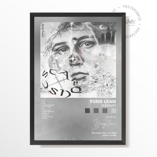 yung lean Stardust poster