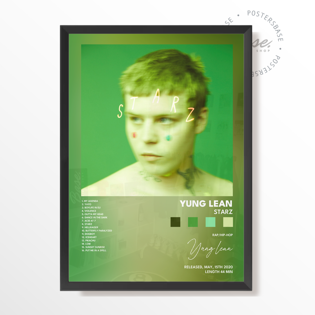 yung lean Starz poster