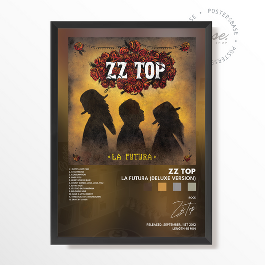 zz top La Futura Deluxe Version poster