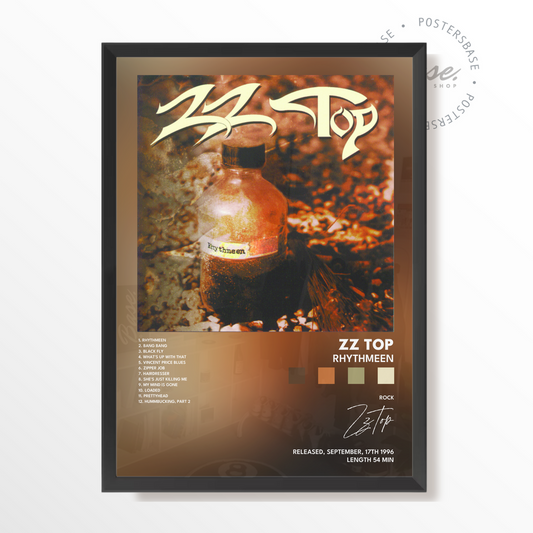 zz top Rhythmeen poster