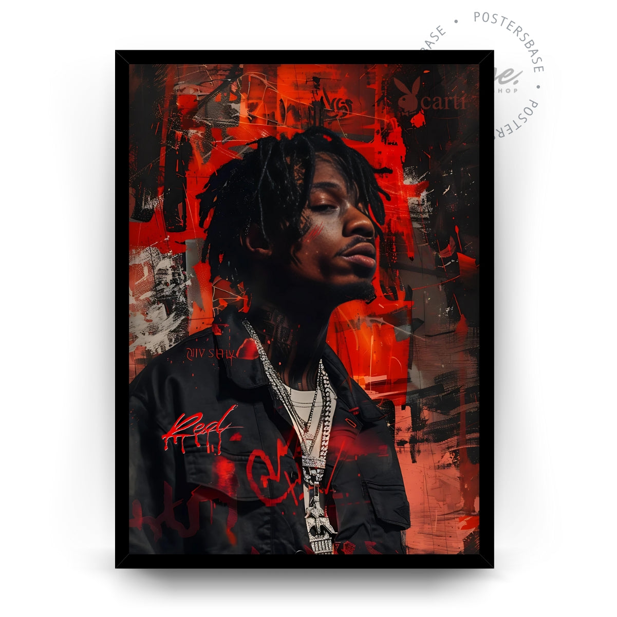 Playboi Carti Red Art