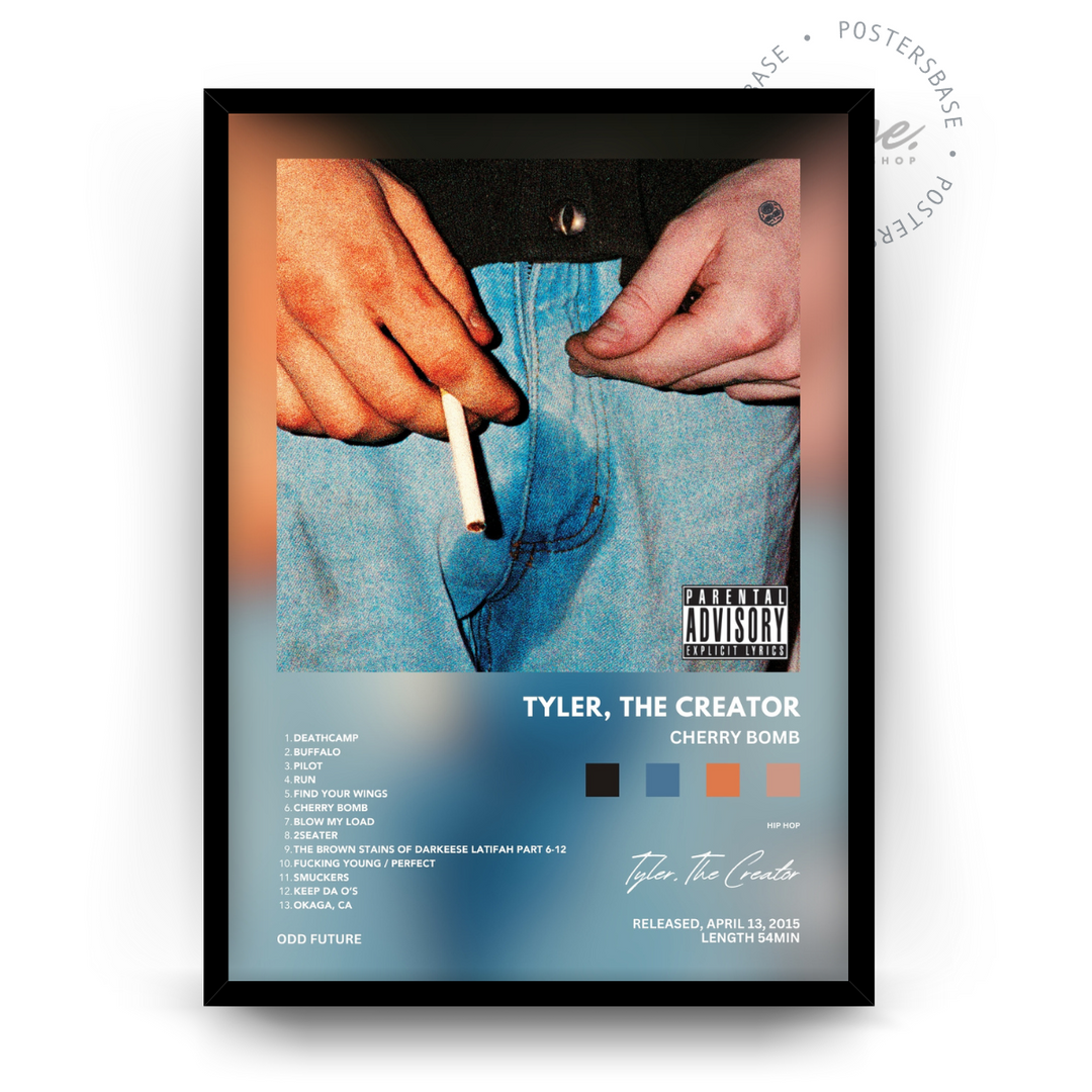 Posters Tyler, The Creator 'Cherry Bomb' - Only €11.95 – Posters Base