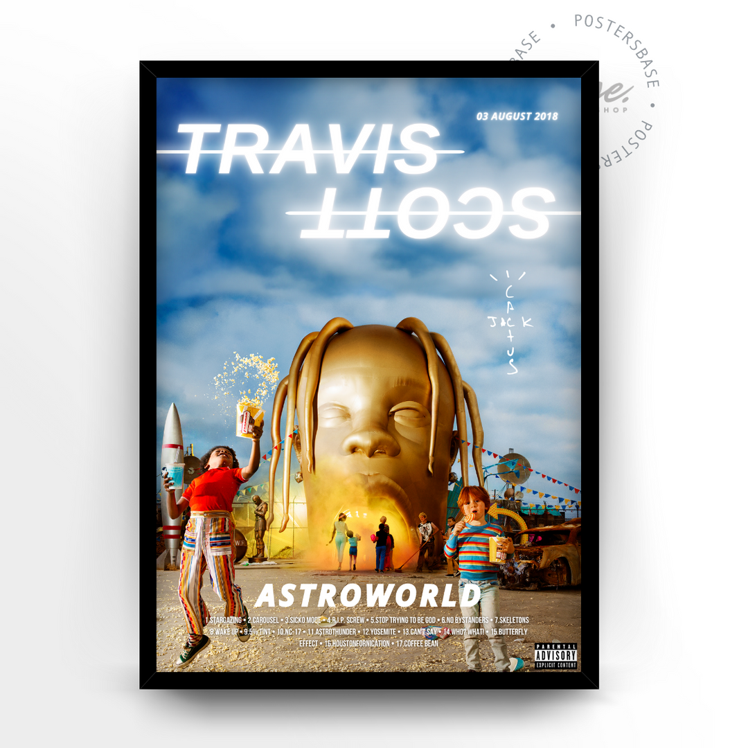 Posters Travis Scott Astroworld - Only €11.95 – Posters Base