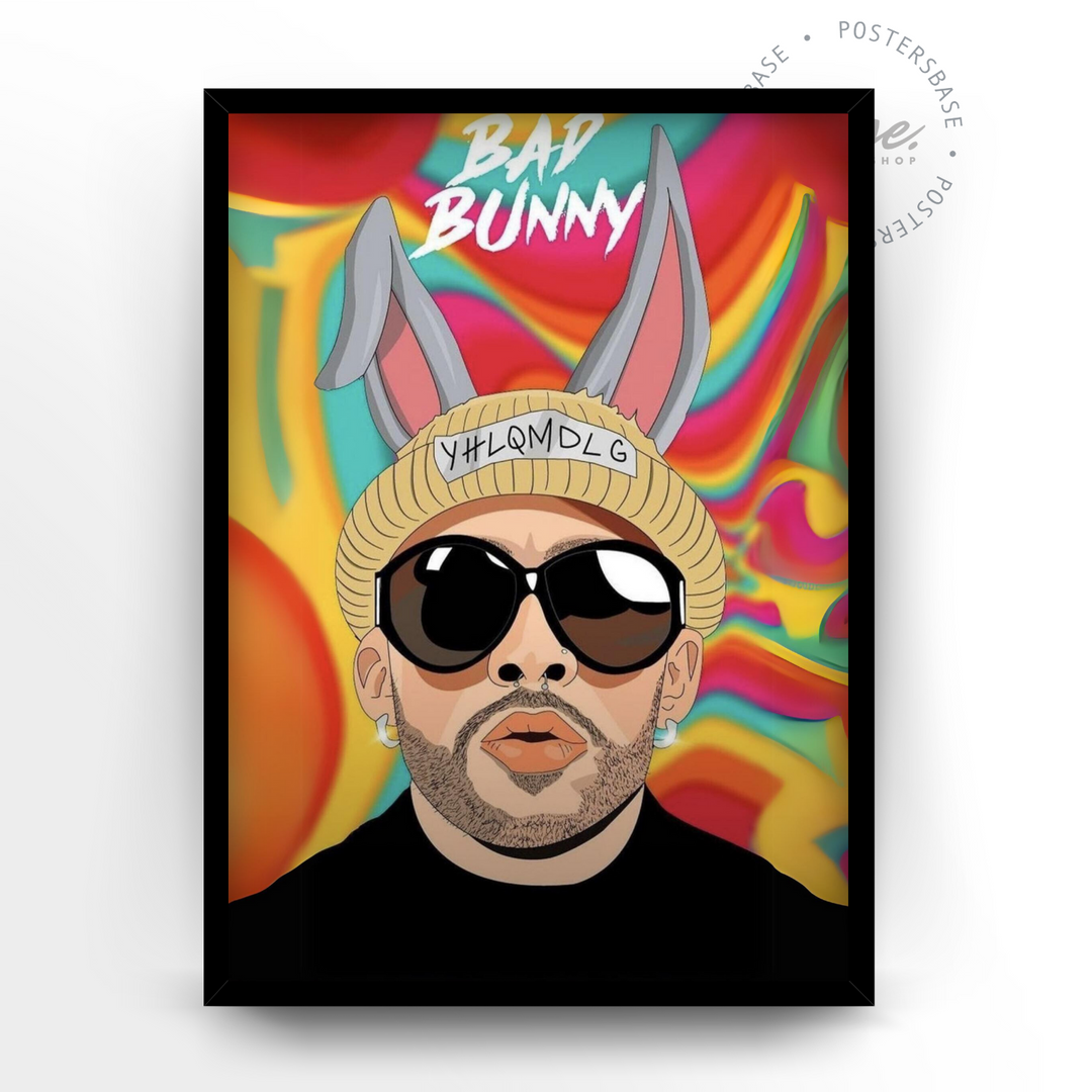 Posters Bad Bunny Color - Only €11.95 – Posters Base Posters Bad Bunny Color - Only €11.95 – Posters Base