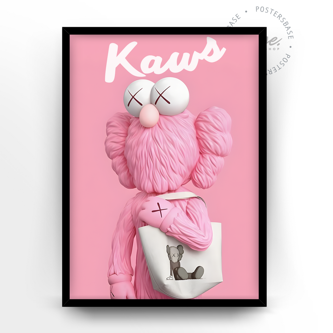 Posters Kaws Pink - Only €11.95 – Posters Base Posters Kaws Pink - Only €11.95 – Posters Base