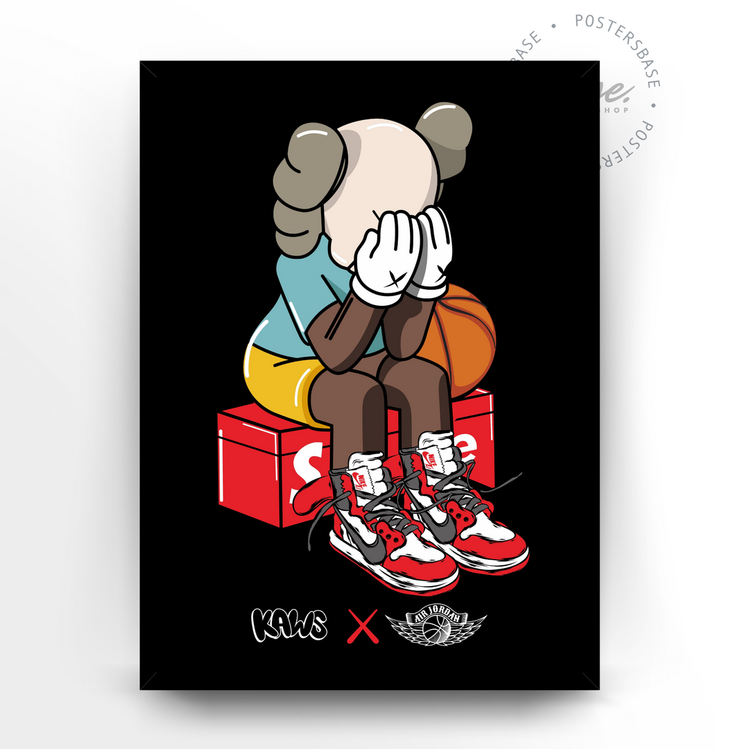 Off white jordan fashion poster