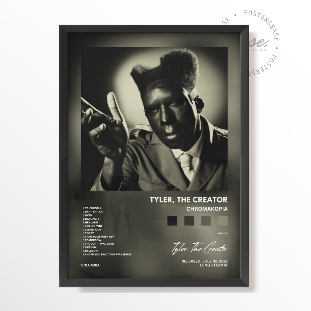 Posters Tyler, The Creator 'Chromakopia' - Only €11.95 – Posters Base Posters Tyler, The Creator 'Chromakopia' - Only €11.95 – Posters Base