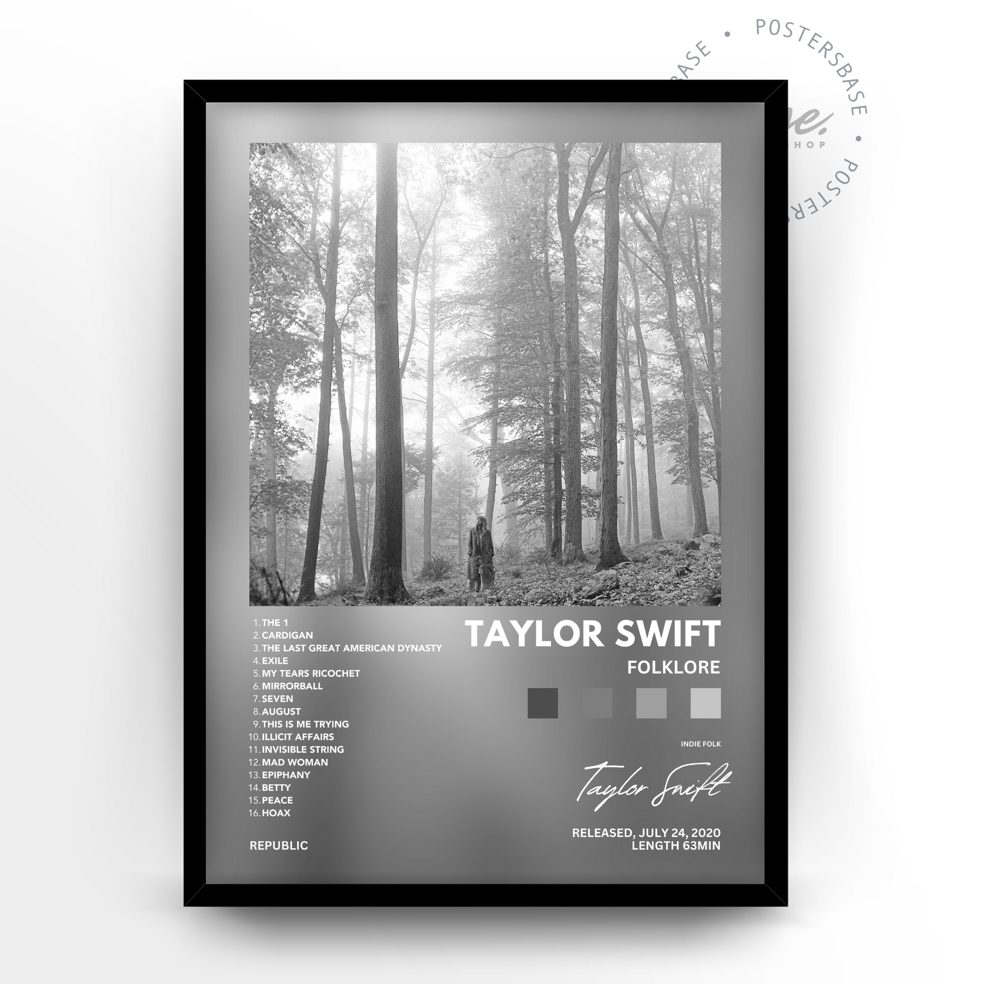 Taylor Swift folklore レア ポスター/ リトグラフ Taylor Swift folklore レア ポスター/ リトグラフ Folklore