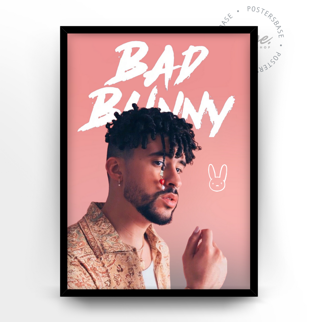 Posters Bad Bunny Pink - Only €11.95 – Posters Base Posters Bad Bunny Pink - Only €11.95 – Posters Base