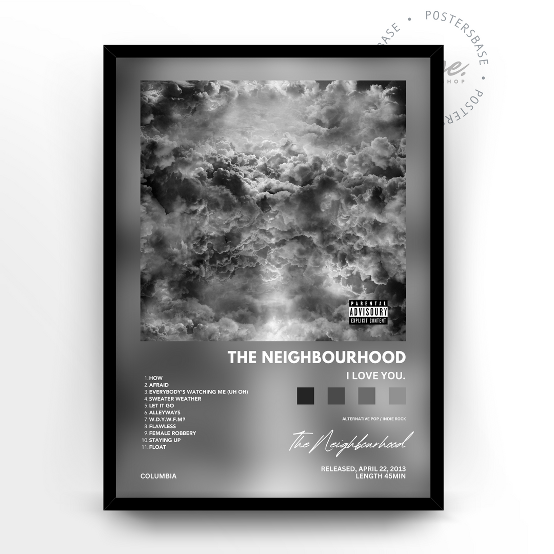 Album Cover Afraid Sweater Weather Lyrics The Neighbourhood