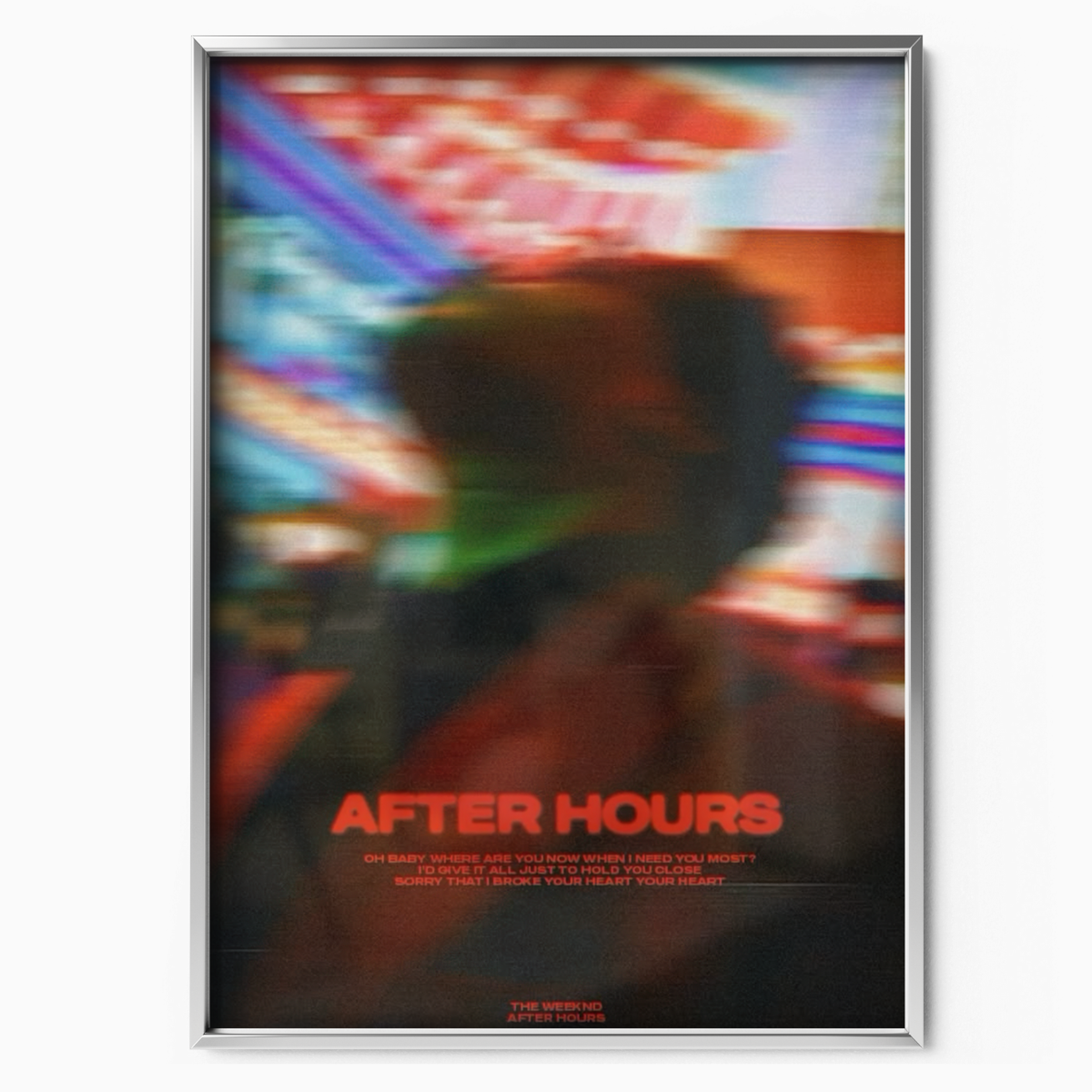 The Weeknd After Hours Blur