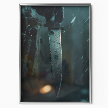 Call Of Duty – Combat Knife In The Rain