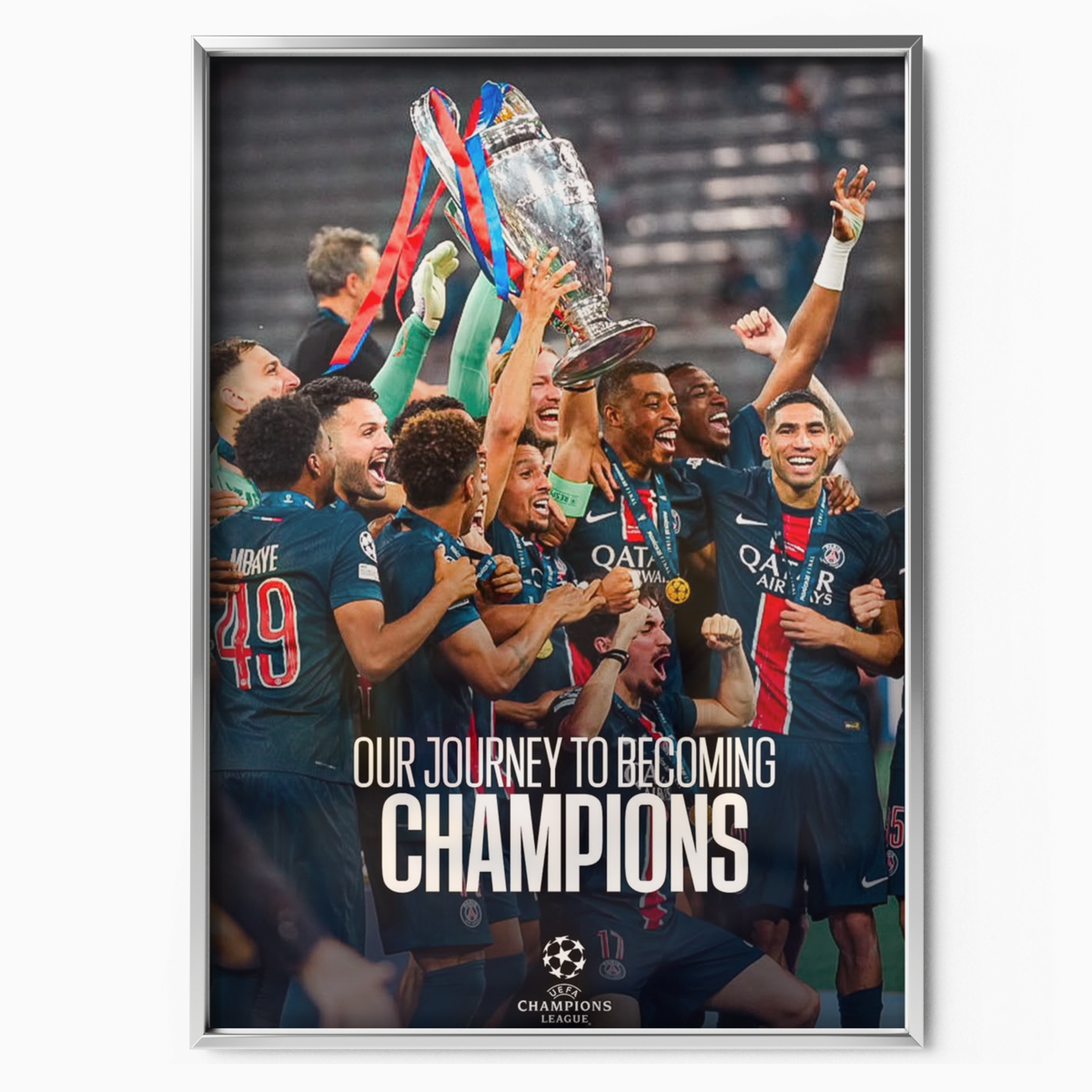 Psg 'one Journey To Becoming Champions' 2025