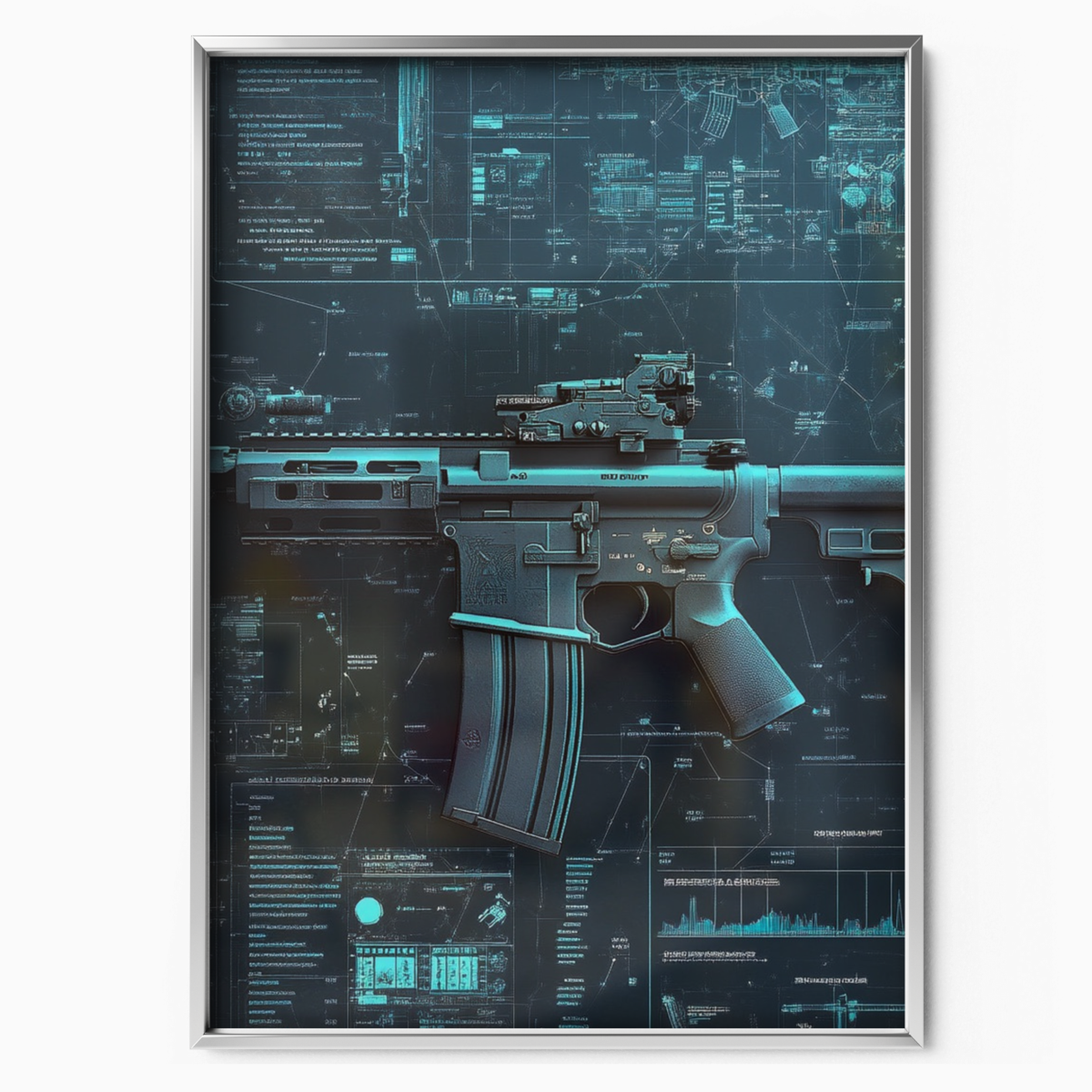 Call Of Duty – Futuristic Rifle Blueprint