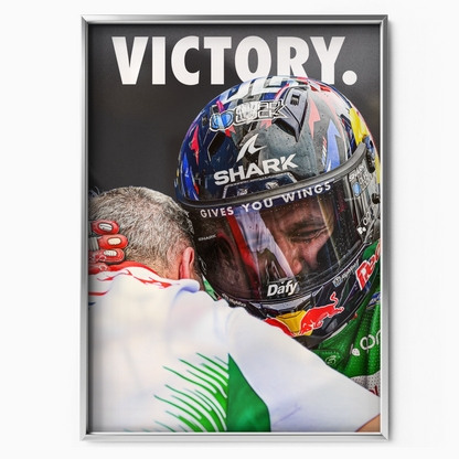 Johann Zarco 'victory' Le Mans 2025