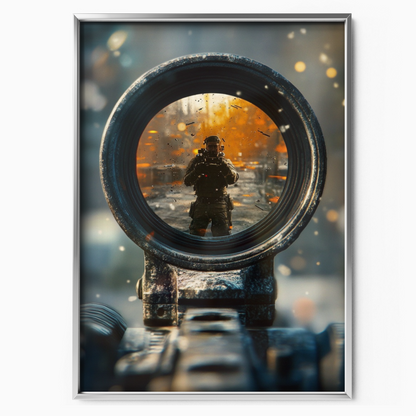 Call Of Duty – Sniper Target Through Scope