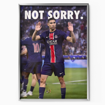 Achraf Hakimi 'not Sorry.'