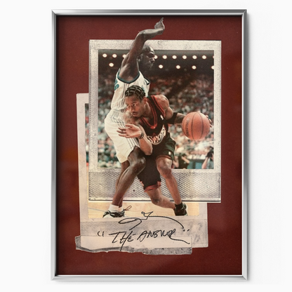 Allen Iverson “the Answer” Polaroid Action
