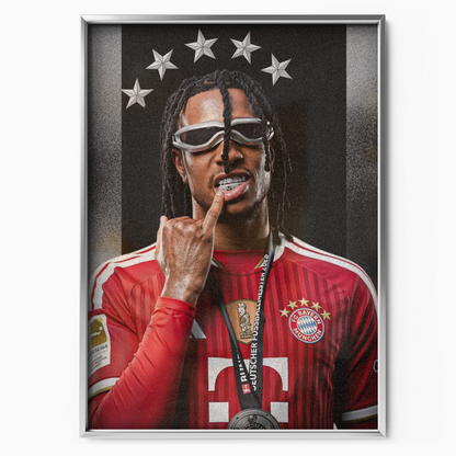 Alphonso Davies - Bayern Munich Poster
