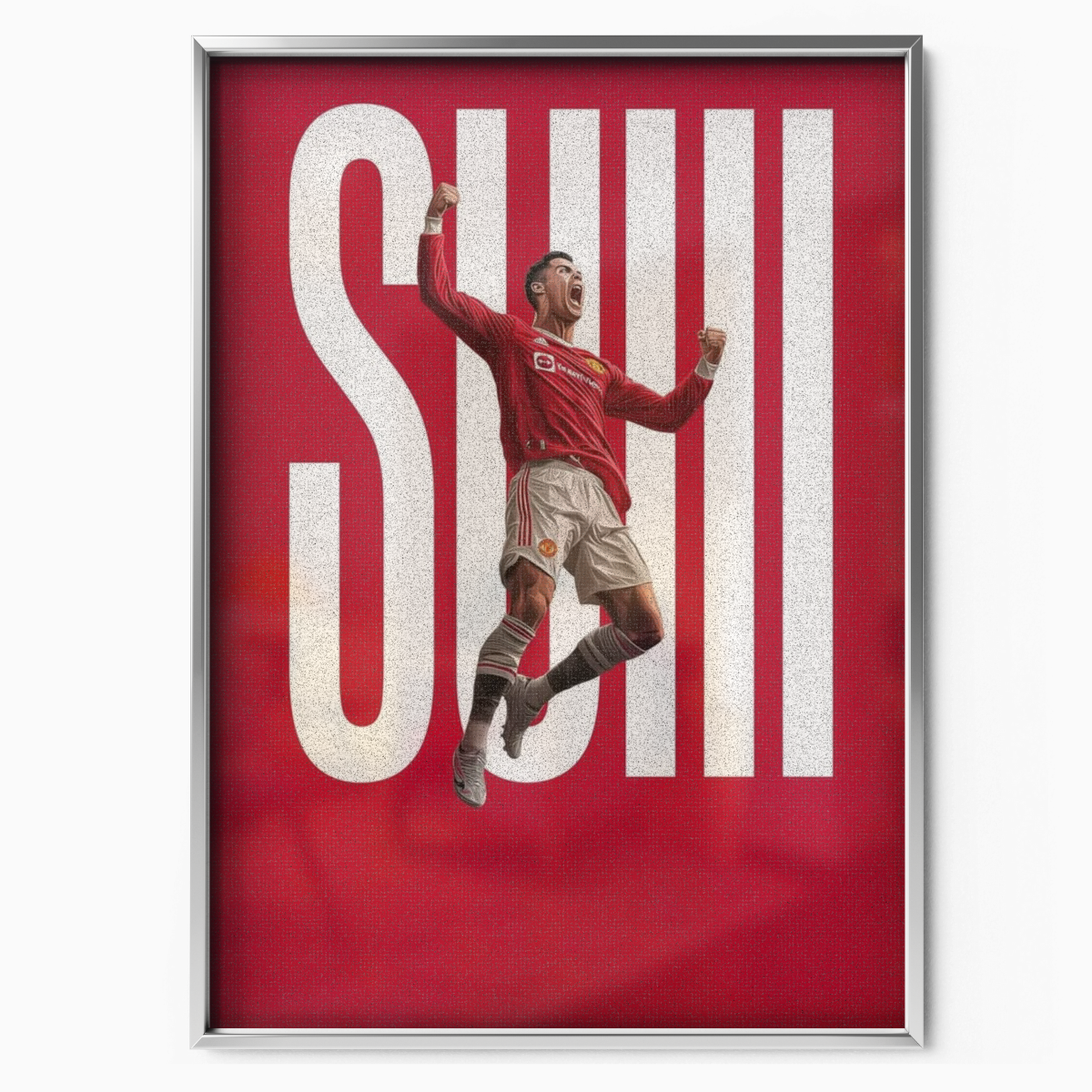 Cristiano Ronaldo - Siu Celebration Poster