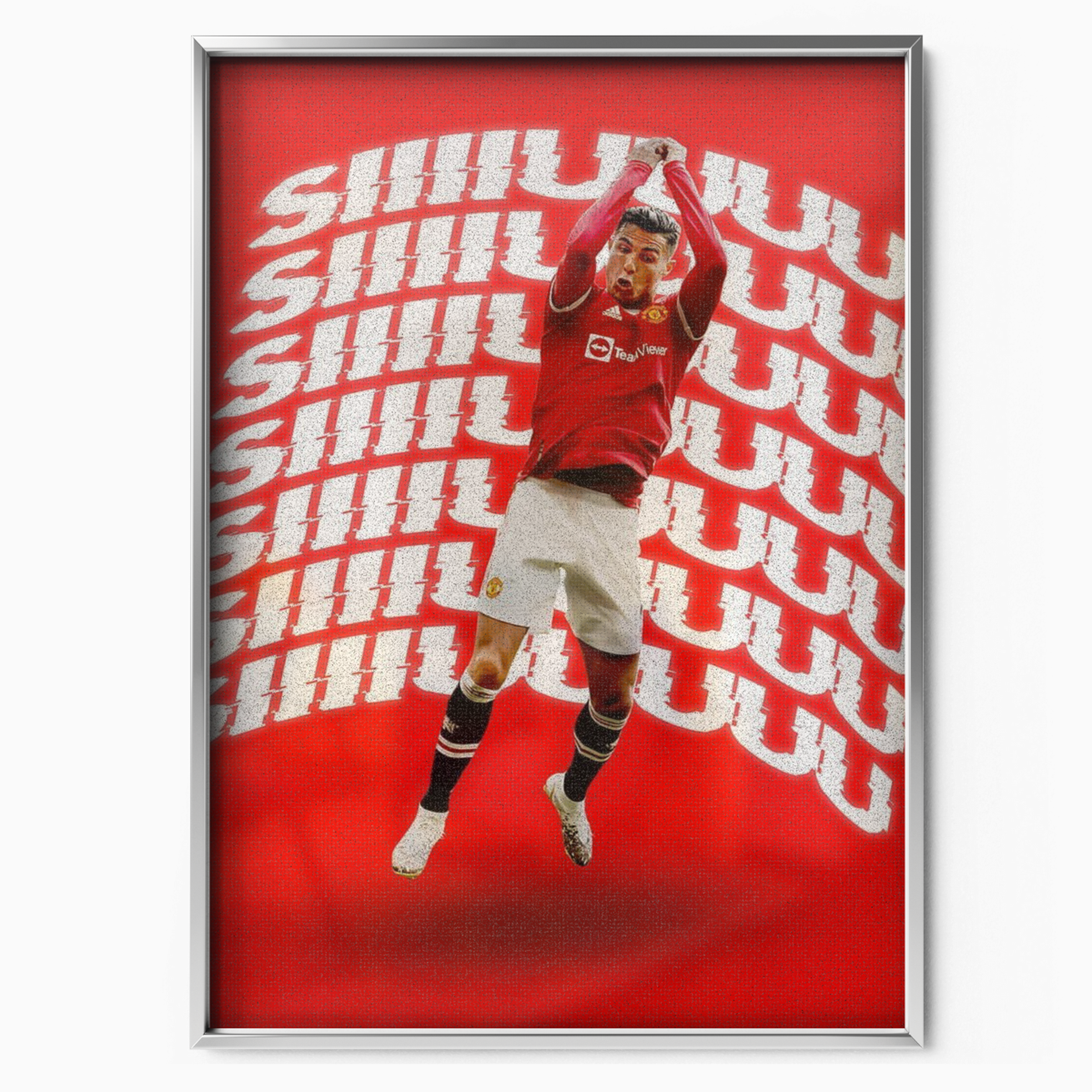 Cristiano Ronaldo - Siuuu Chant Poster