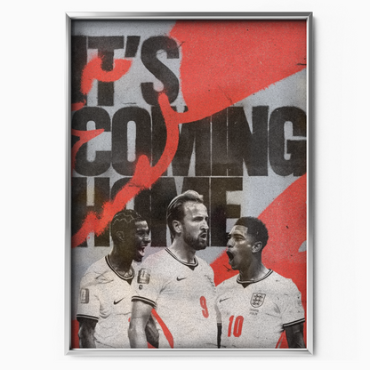 England National Team - Its Coming Home Poster